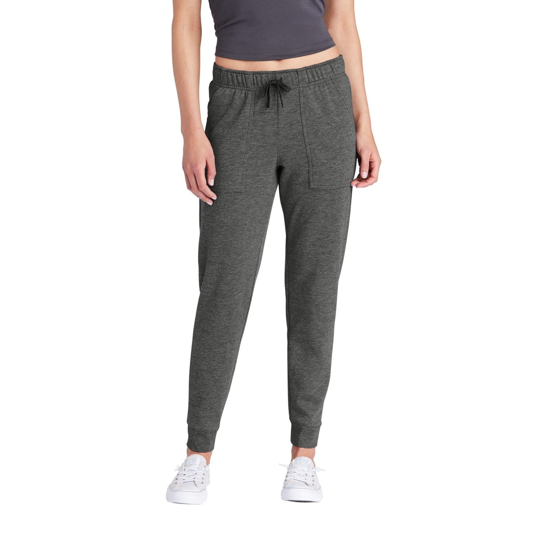 Sport-Tek-Sport-Tek ® Women's PosiCharge ® Tri-Blend Wicking Fleece Jogger LST299-MedTech-2
